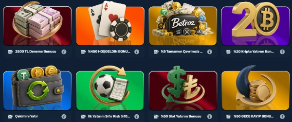 betroz bonus ve verileri