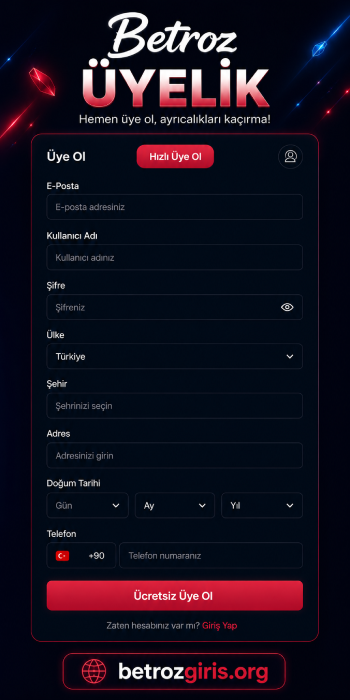Betroz Üyelik Aşamaları Doğrulaması
